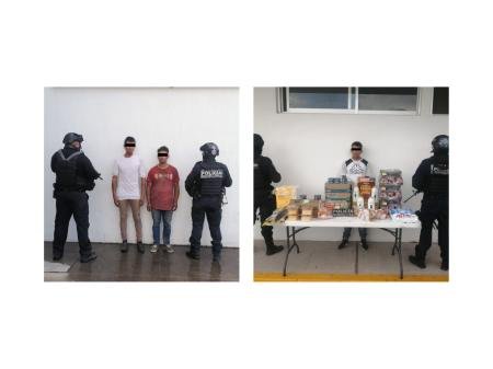 Detienen a tres hombres por daños a empresa y por robo – Reporte Bajío